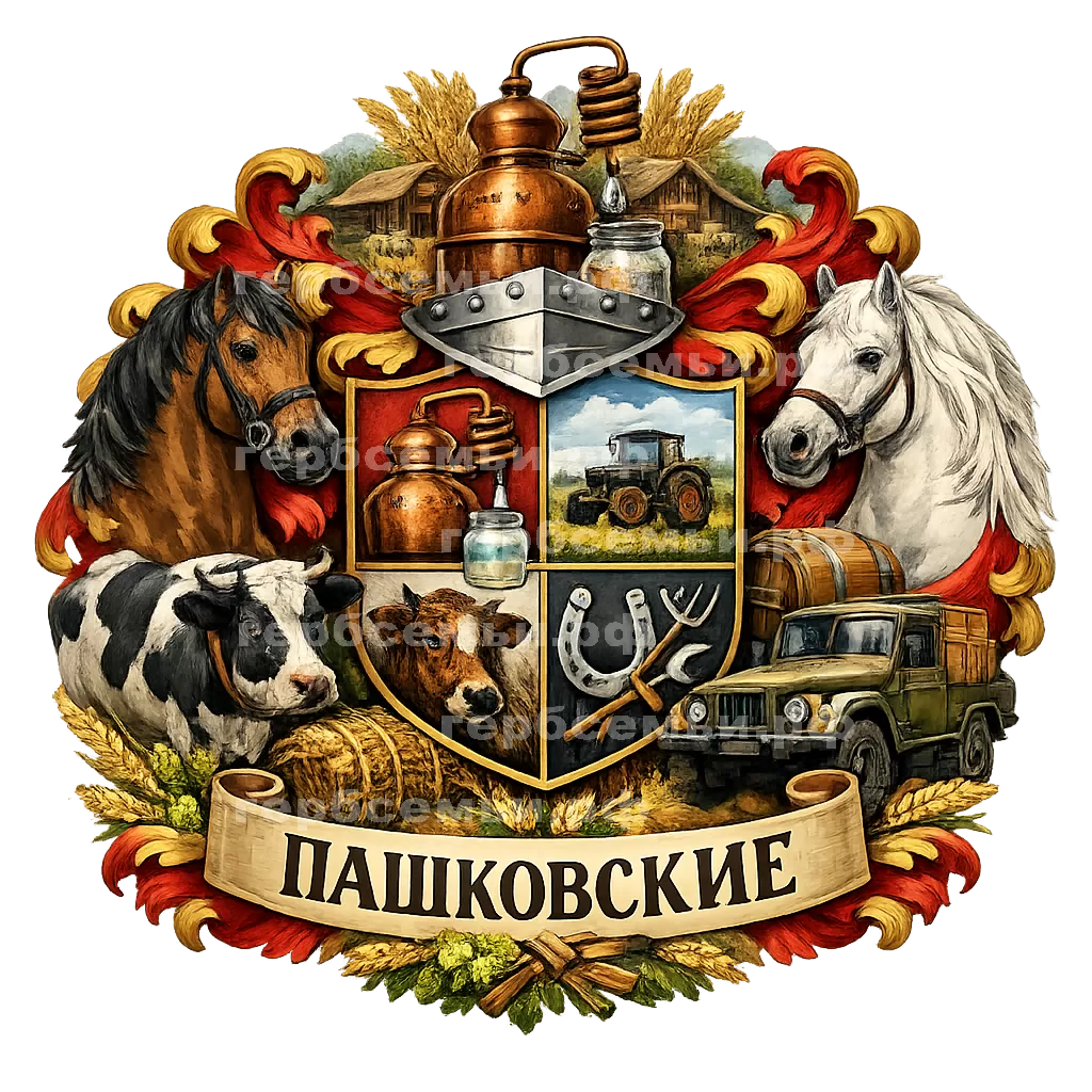 Герб семьи Пашковские #23580