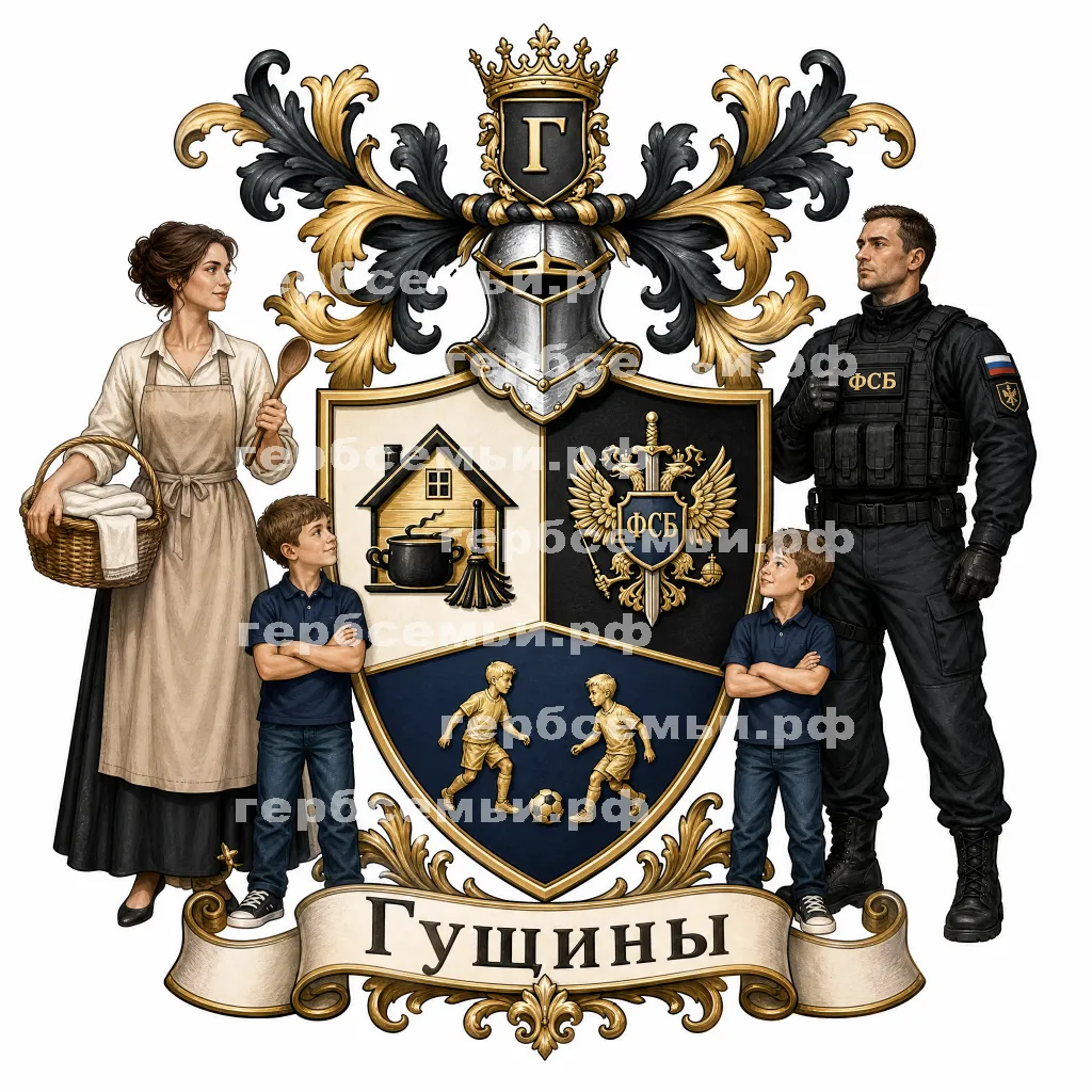 Герб семьи Гущины #41829