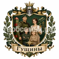 Гербы семьи Гущины