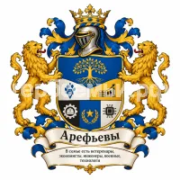 Гербы семьи Арефьевы
