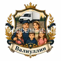 Герб семьи Валиуллин