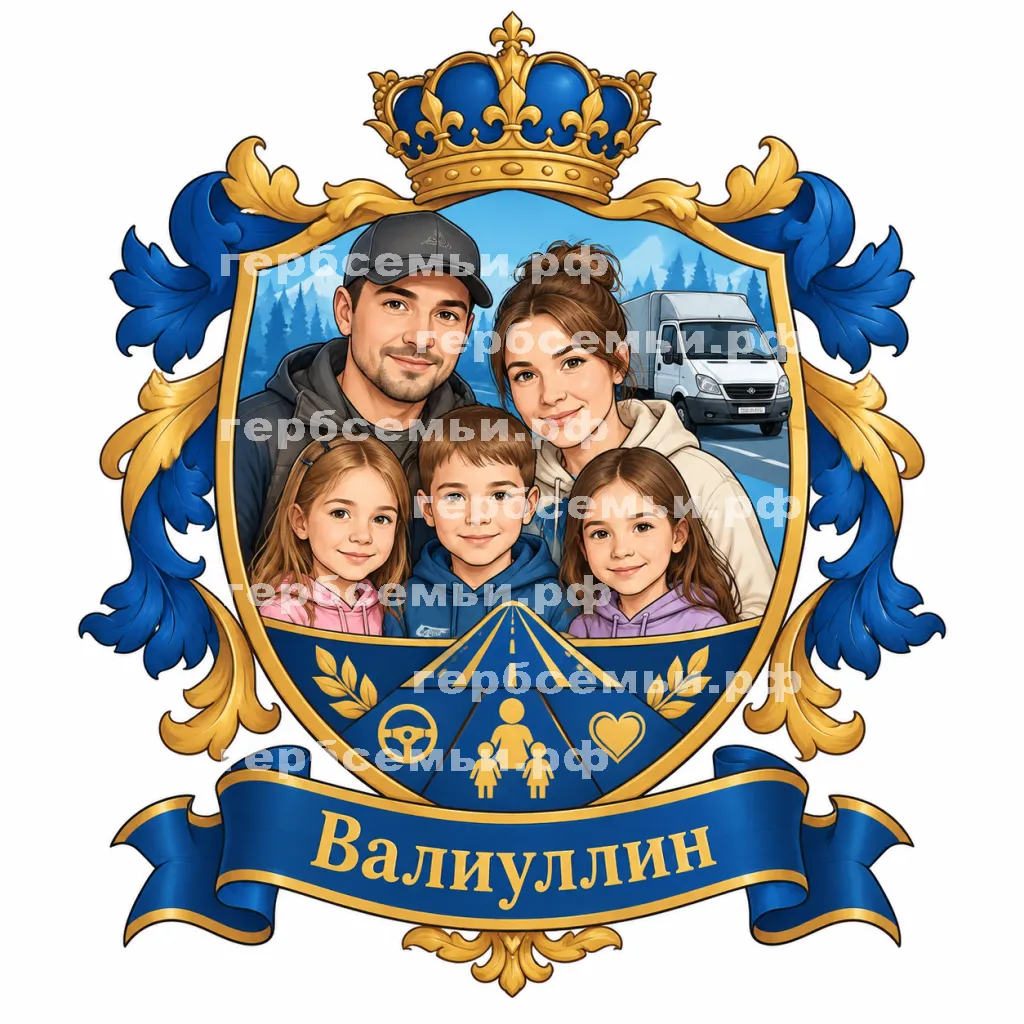 Герб семьи Валиуллин #42898