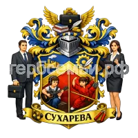 Герб семьи Сухарева