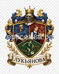Герб семьи лукьянова