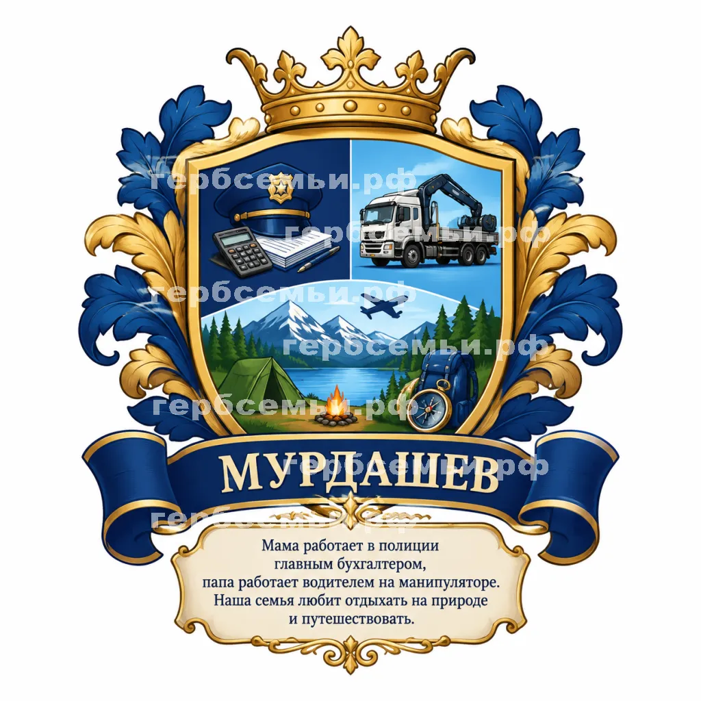 Герб семьи Мурдашев #43579