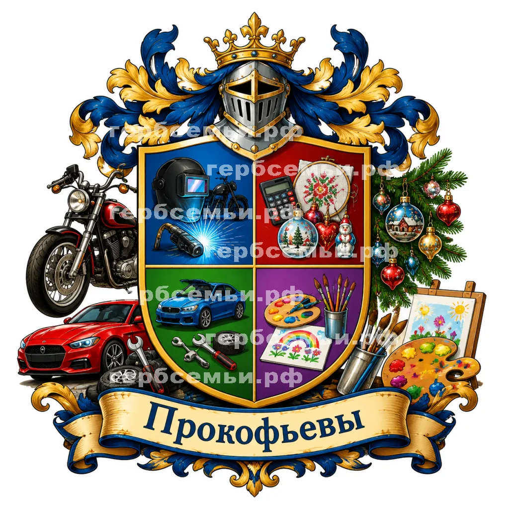 Герб семьи Прокофьевы #42185