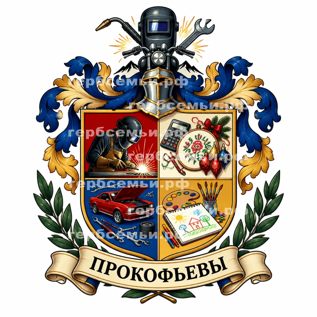 Герб семьи Прокофьевы #42187