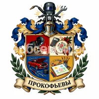 Герб семьи Прокофьевы