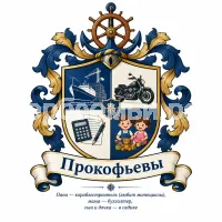 Герб семьи Прокофьевы