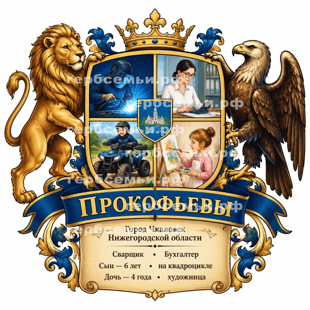 Герб семьи Прокофьевы #42191