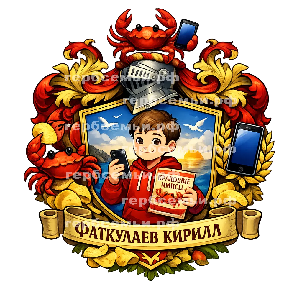 Герб семьи Фаткулаев Кирилл #29289