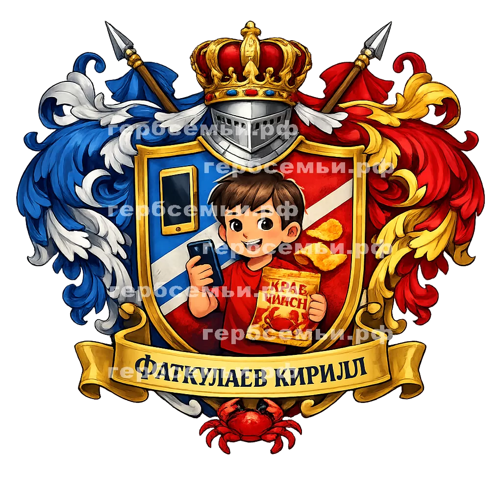 Герб семьи Фаткулаев Кирилл #29291