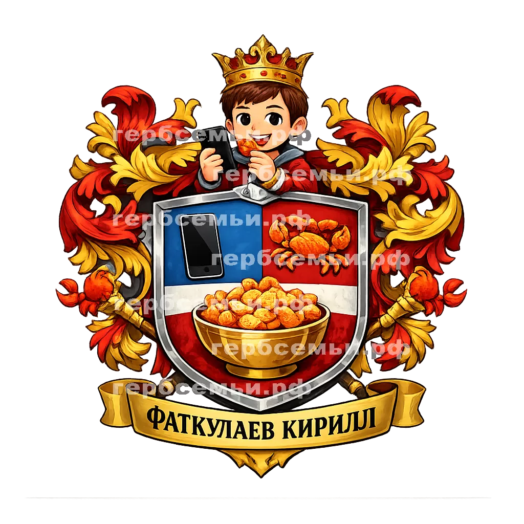 Герб семьи Фаткулаев Кирилл #29292