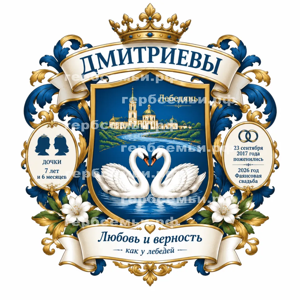 Герб семьи Дмитриевы #41011