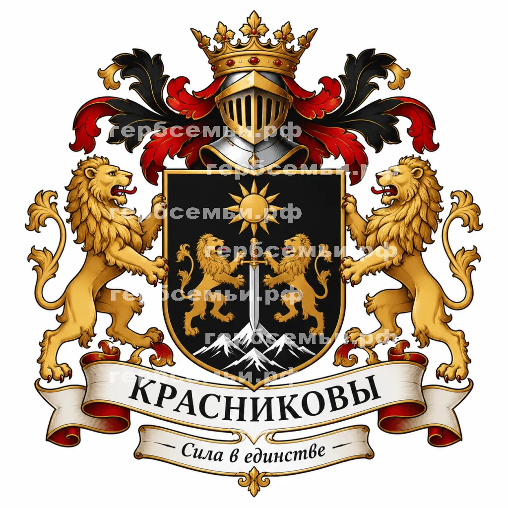 Герб семьи Красниковы #42758