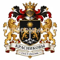 Герб семьи Красниковы