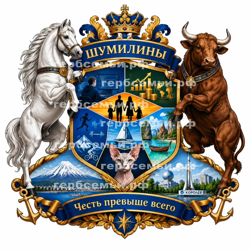Герб семьи Шумилины #43419