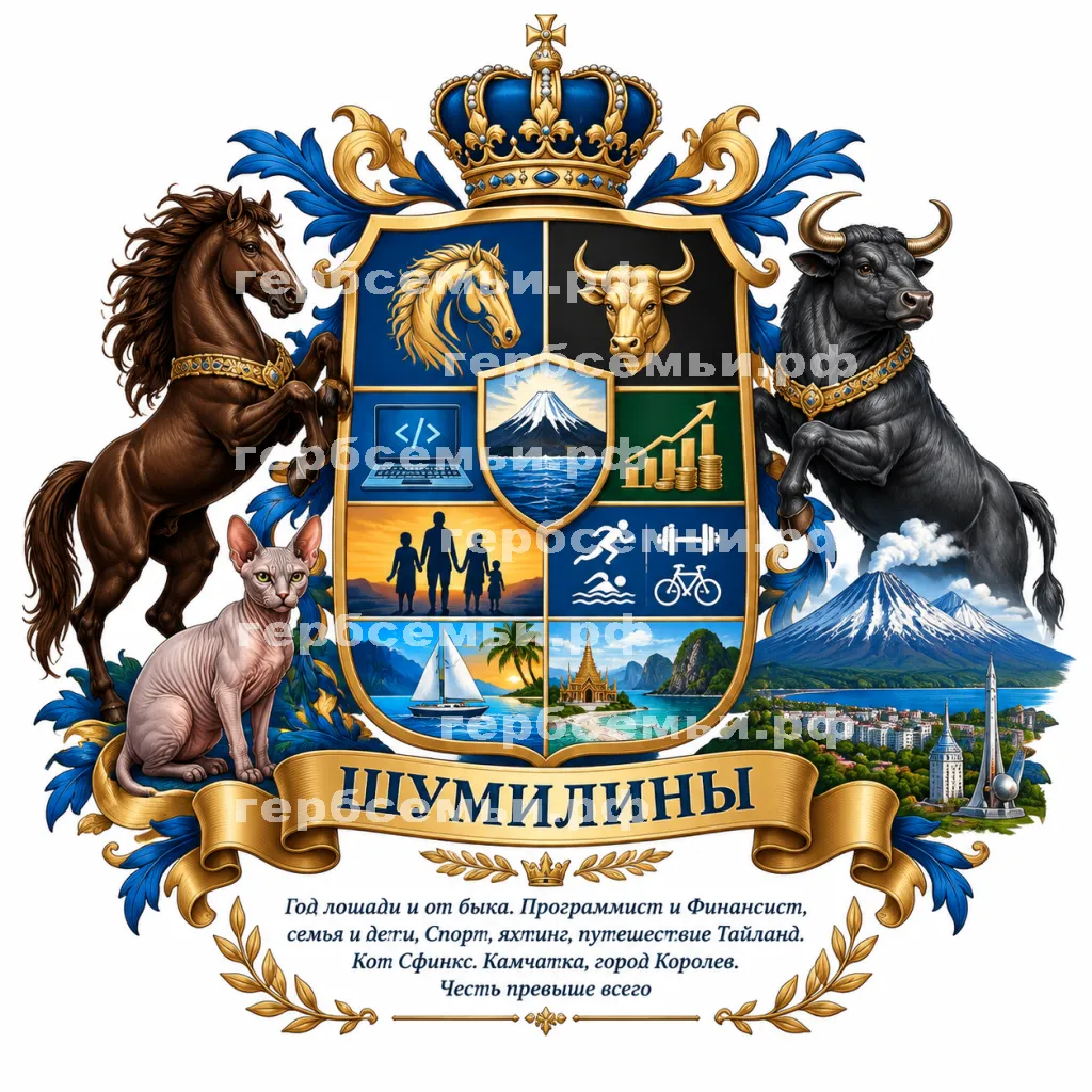 Герб семьи Шумилины #43420