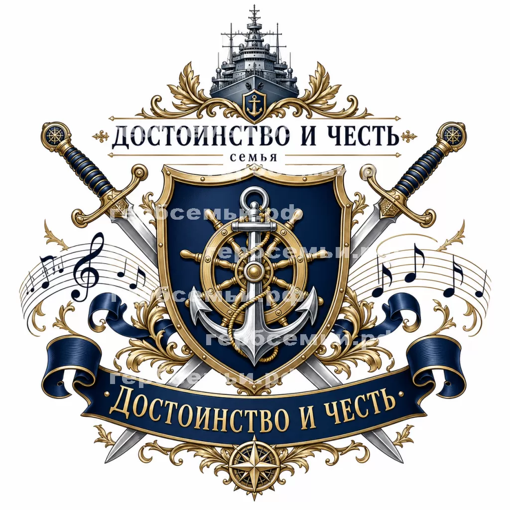 Герб семьи Достоинство и честь #31305
