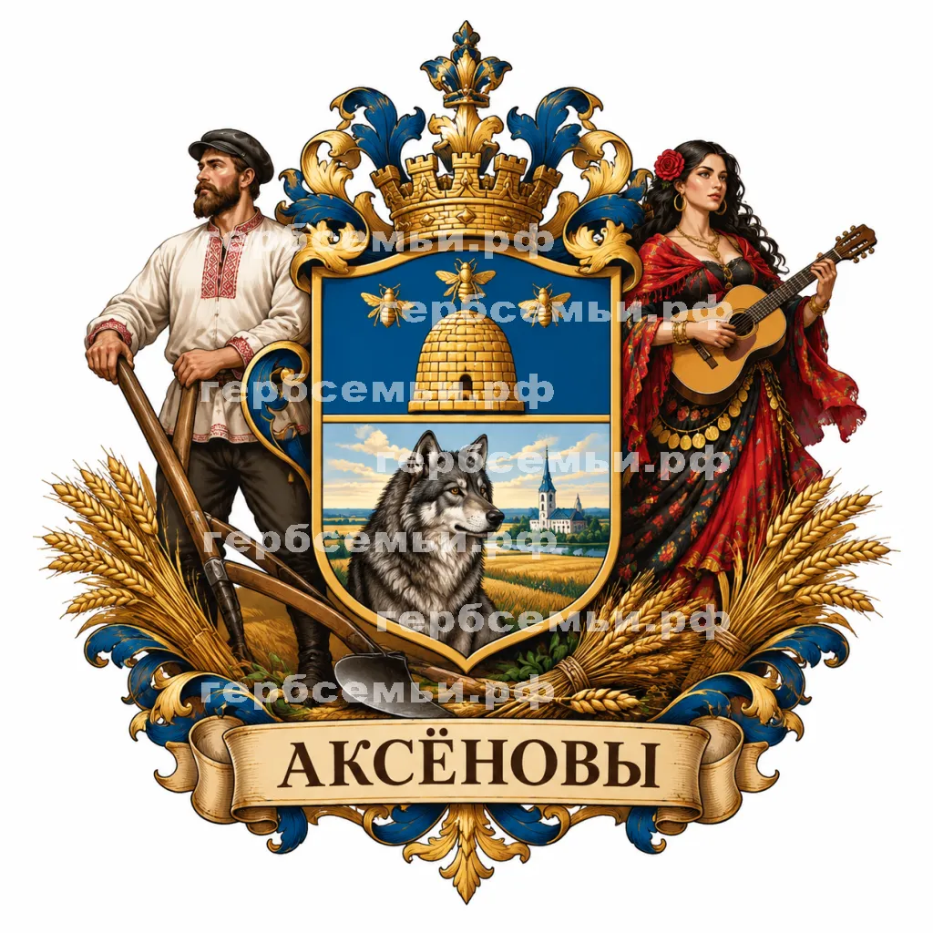 Герб семьи Аксёновы #41091