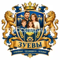 Герб семьи Зуевы