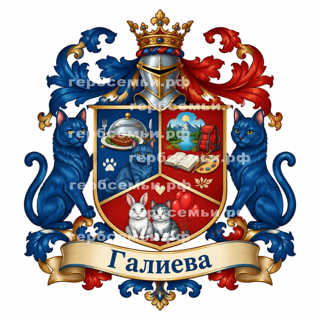 Герб семьи Галиева #42129