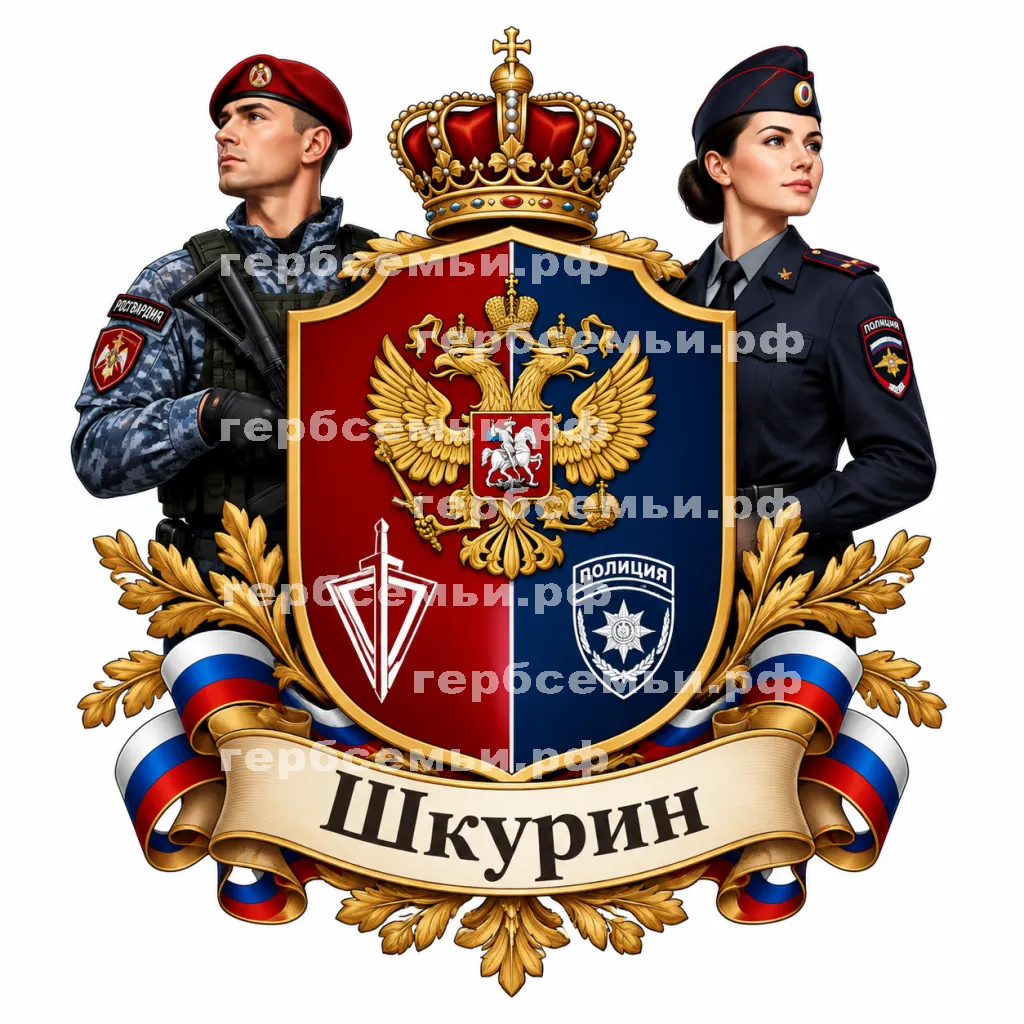 Герб семьи Шкурин #42594