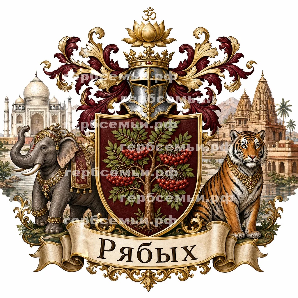Герб семьи Рябых #42495