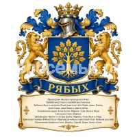 Гербы семьи Рябых