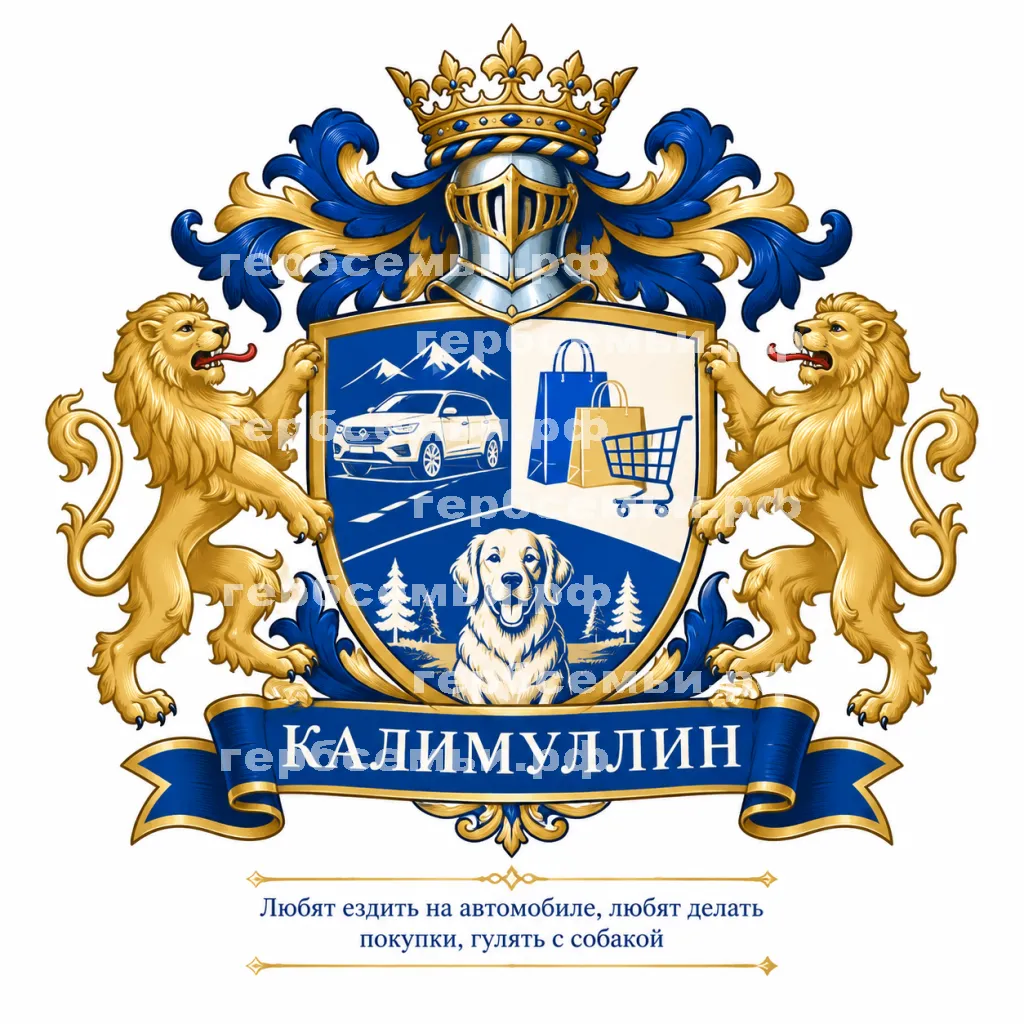 Герб семьи Калимуллин #43314