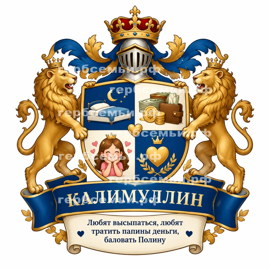 Герб семьи Калимуллин #43315