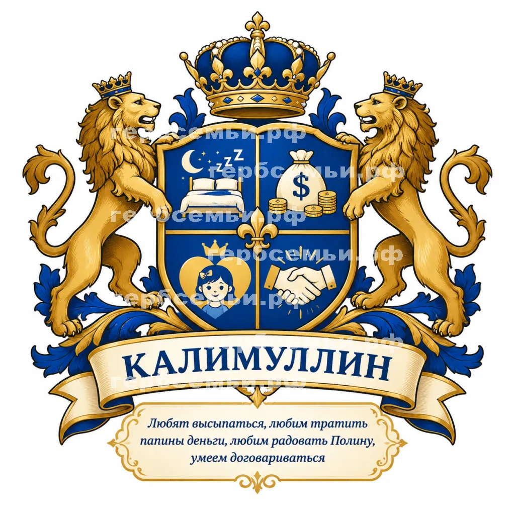 Герб семьи Калимуллин #43316