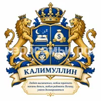 Гербы семьи Калимуллин