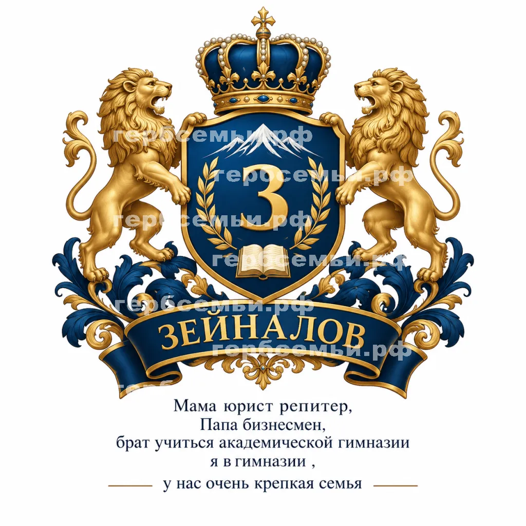 Герб семьи Зейналов #41095