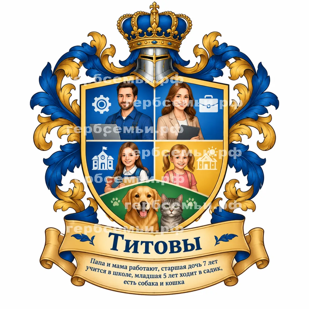 Герб семьи Титовы #43674