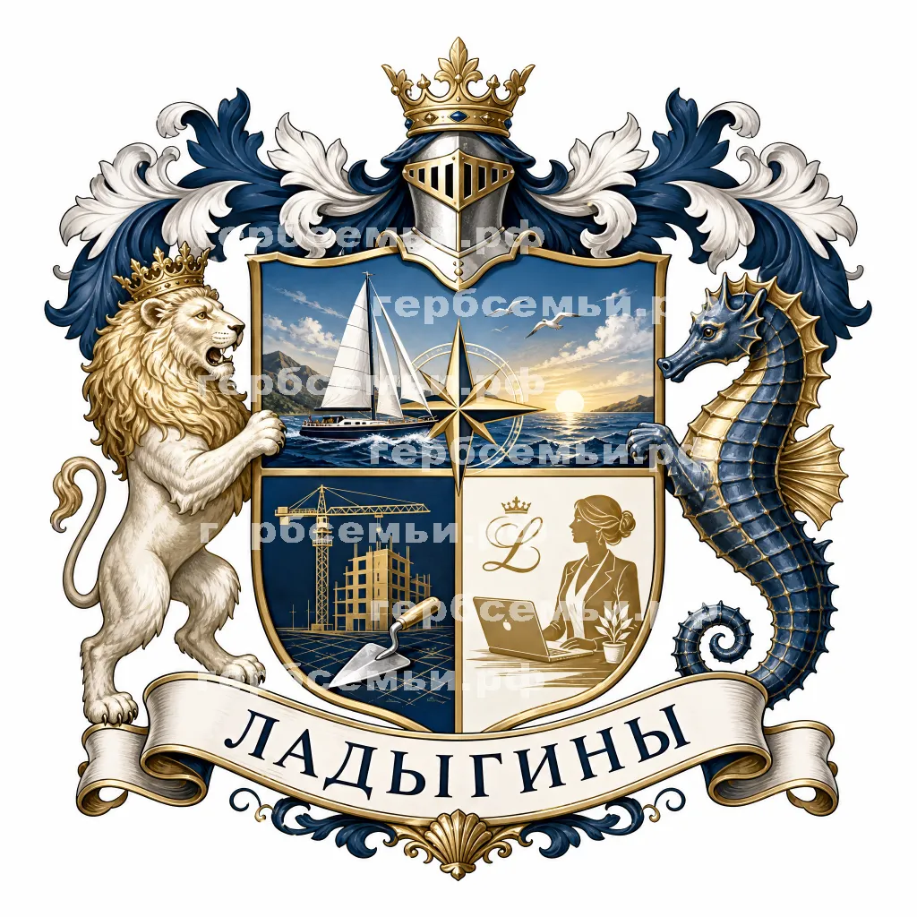 Герб семьи Ладыгины #41576