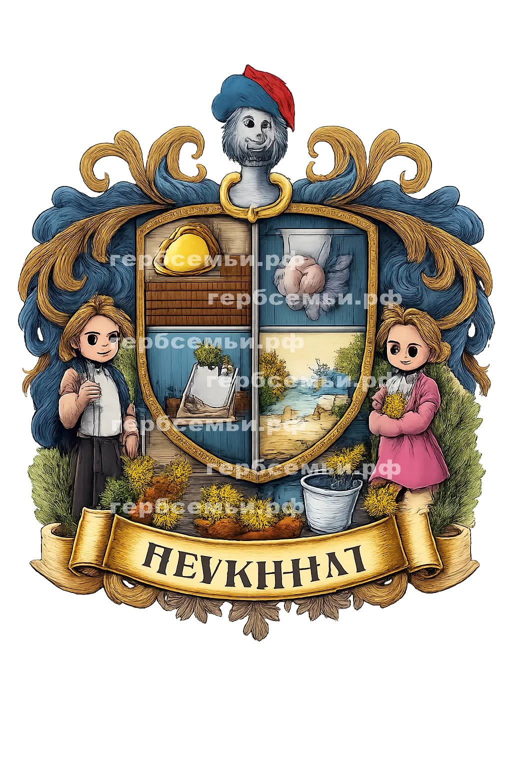 Герб семьи Леукина #36363