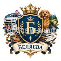 Герб семьи Беляева