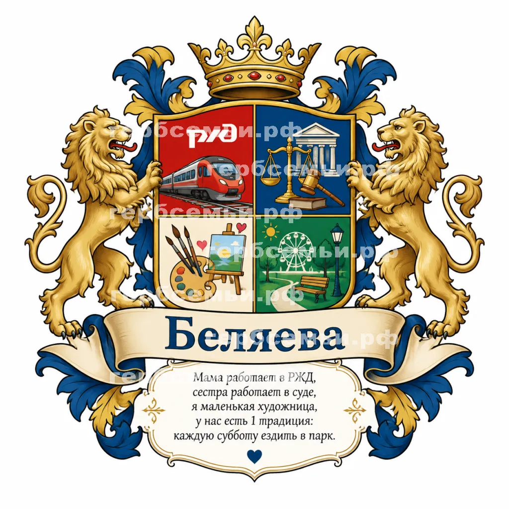 Герб семьи Беляева #42283