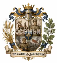 Герб семьи Чихаловы-Давыдовы