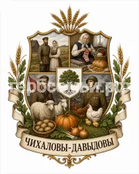 Герб семьи Чихаловы-Давыдовы