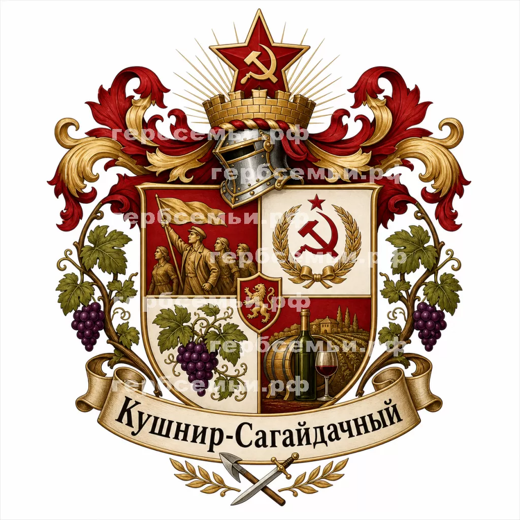 Герб семьи Кушнир-Сагайдачный #37172