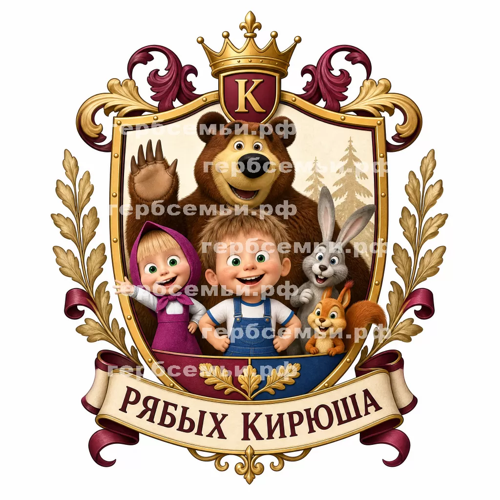 Герб семьи Рябых Кирюша #39061