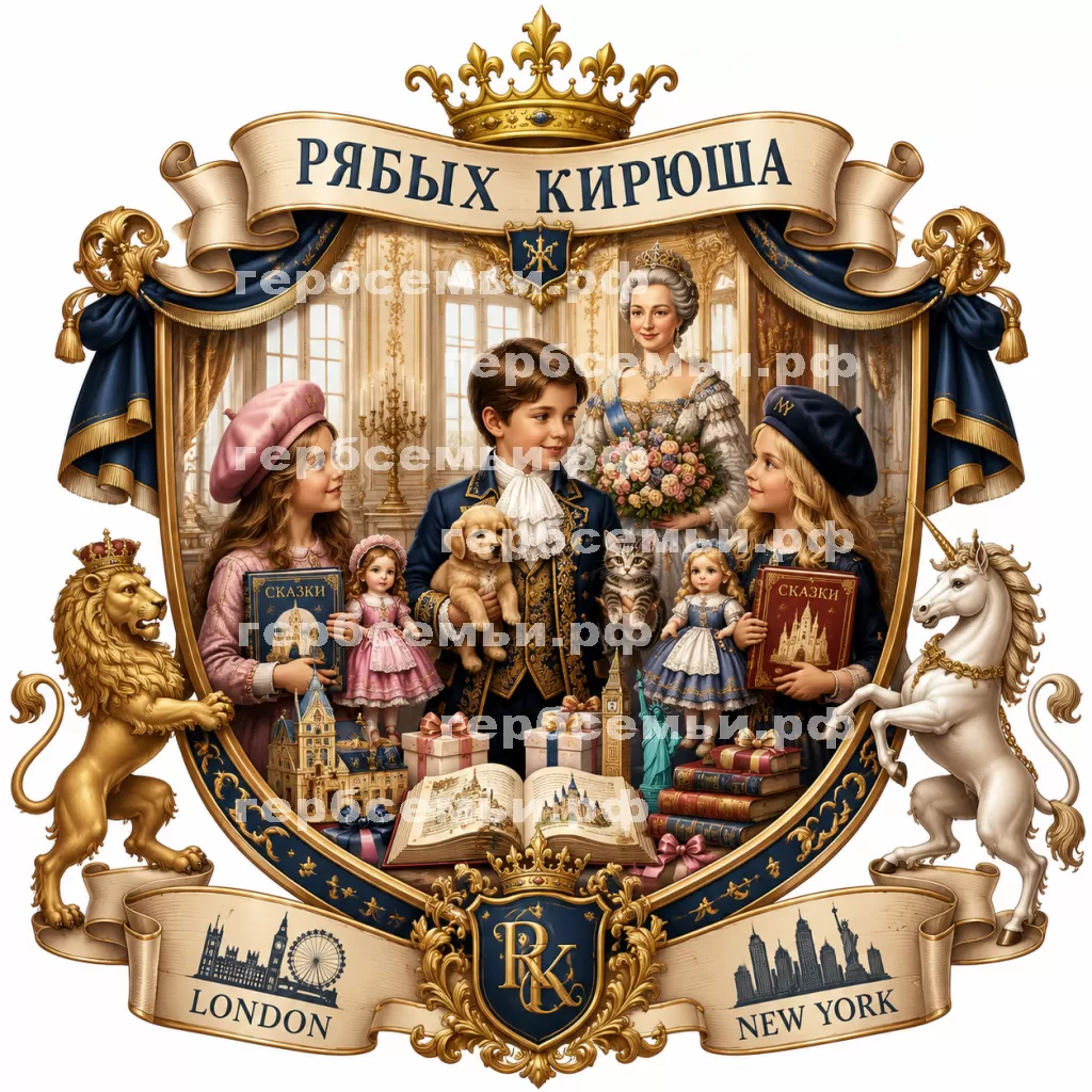 Герб семьи Рябых Кирюша #39996