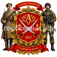 Герб семьи Аслезов