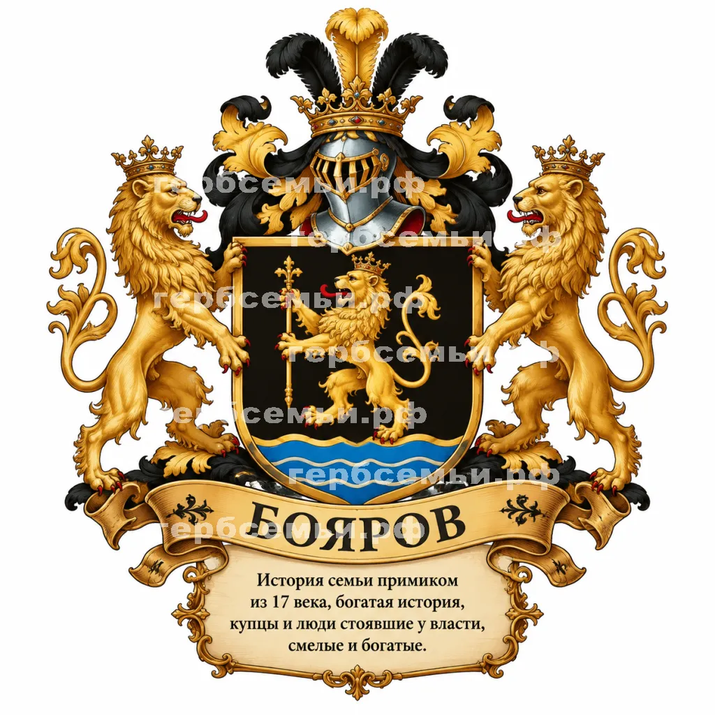 Герб семьи Бояров #41869