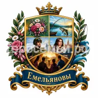 Гербы семьи Емельяновы