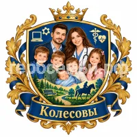 Герб семьи Колесовы
