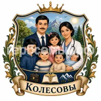 Герб семьи Колесовы