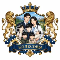 Герб семьи Колесовы